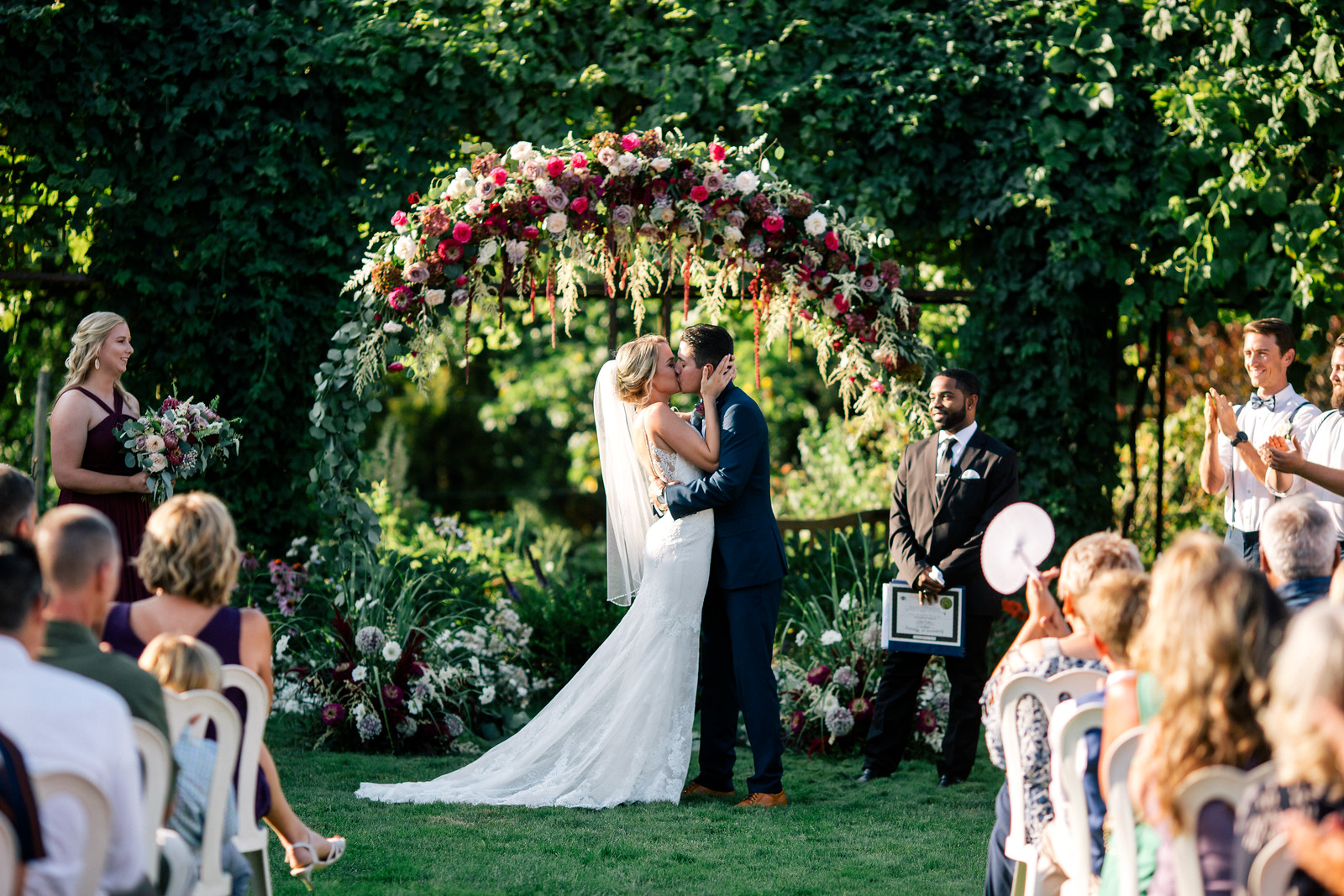 weddinggarden2 The Oregon Garden